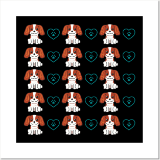 Cavalier King Charles Spaniel dog Posters and Art